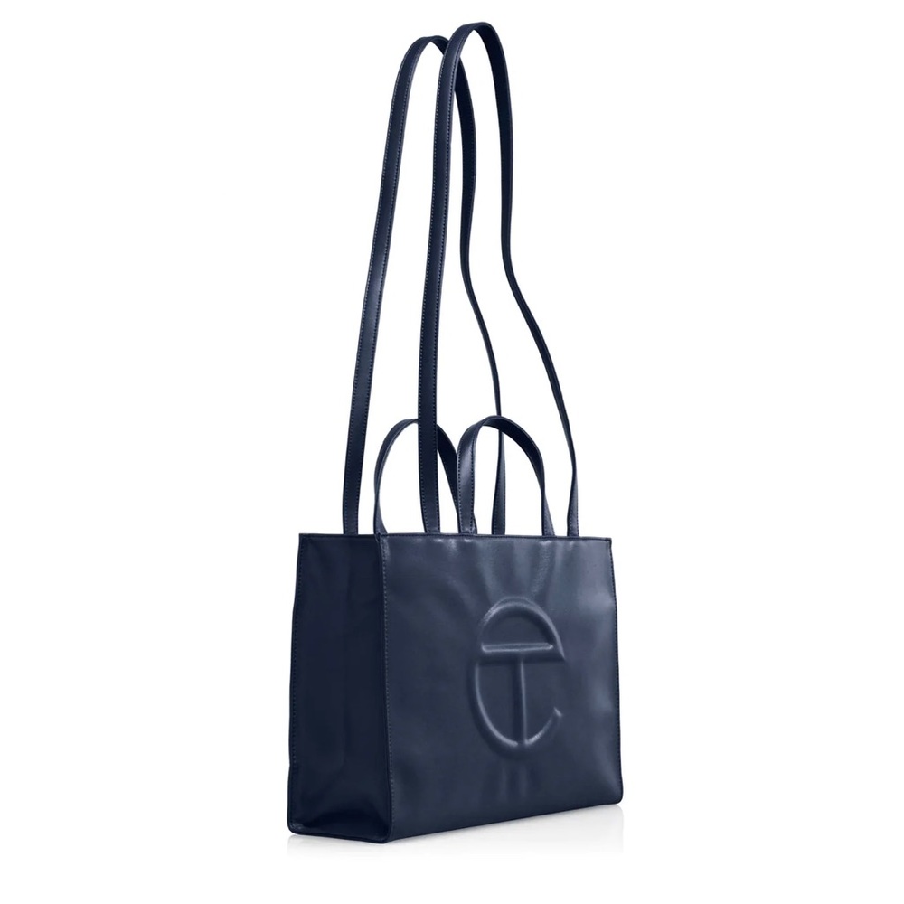Medium navy telfar shopping bag - Picture 4 of 9